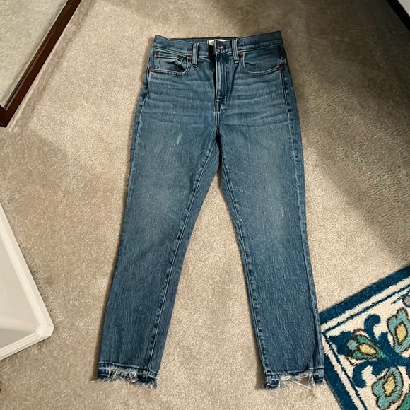 Madewell high-rise slim boy jean size 26 - Picture 2 of 4